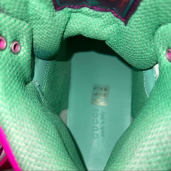 Gucci “”Host pick💖💖Basket high top sneakers - Picture 15 of 17